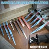 KEENTCH Sawzall Blades Metal and Wood Demolition, 9 Inch 8+10TPI,