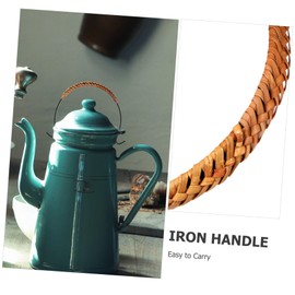 COHEALI 3pcs Teapot Handle Kung Fu Teapot Accessories Replacement Teapot Handle Rattan Teapot Handle Japanese Tea Pot Handle Ceramic Teapot Handle Teapot Handle Iron