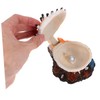 OSALADI Aquarium Shell Decoration Bubbler Function Craft for Fish Tank