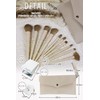 Frepice Makeup Brushes, Set of 10, Powder Brush, Concealer Brush,