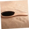 Baluue Beech Bristle Comb Travel Hairbrush Static Massage Tool for