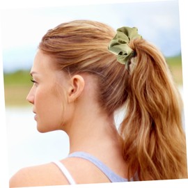 PACKOVE Material Hair Ties 6 Pack Stretchy Hair Bands for Women Girls Hair Accessories Decorative Ponytail Hair Scrunchies