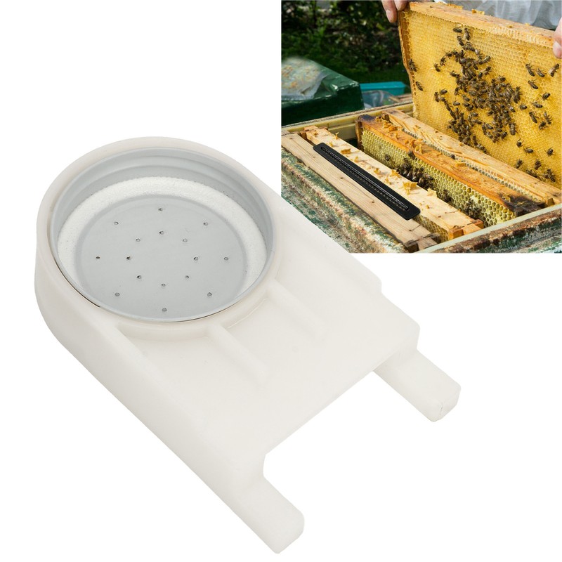 5 Pcs Bee Feeder Beehive Entrance Drinking Feeder Plastic Bee