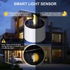 Solar Tea Lights,6PCS Waterproof Solar Power Tealights Outdoor,Flameless Flickering LED