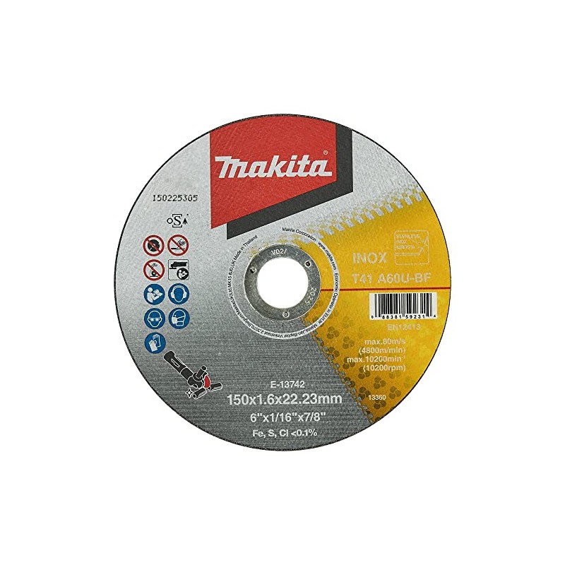 Makita E-13742 Trennrad dünn 150 x 1,6 mm