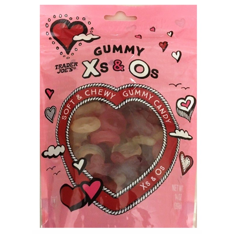 Trader Joe's xo Gummy Candy in X's & O's, 14