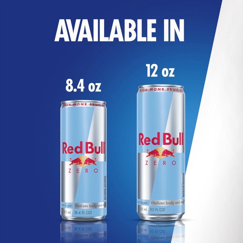 Red Bull Zero Energy Drink, 8.4 fl. oz., with 80mg