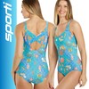 Sporti - Traje de baño de una pieza con estampado