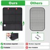Spurtar RV Accessories Magnetic Door Window Shade Magnetic Foldable for