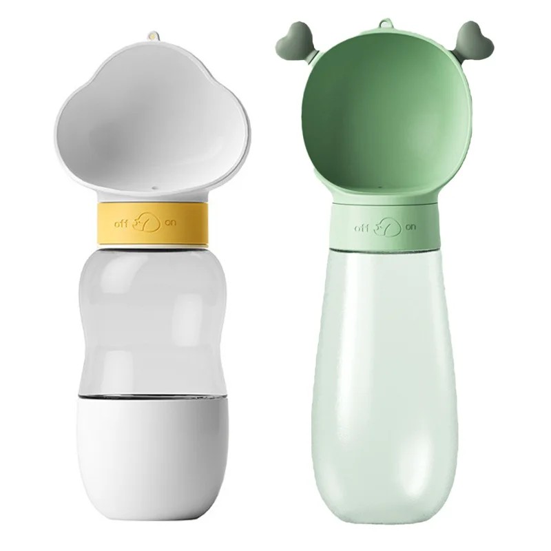 Eco-Friendly Cute Travel Pet Water Bottle Easy-to-Clean Pet Health Drinking