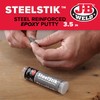 J-B Weld 8267 SteelStik Steel Reinforced Epoxy Putty Stick -