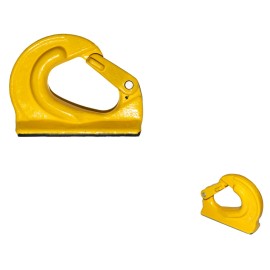 Heavy Duty 10 Ton Weld-on Bucket Hook X100 Brand for Excavator Professional Alloy Steel