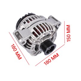 GELUOXI Alternator Replacement for Mercedes C240 C32 SLK32 AMG C320 CLK320 ML320 ML350 SLK320 2001-2005 5097755AA