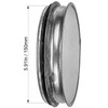 6” Inch Duct End Cap with Rubber Gasket - Galvanized