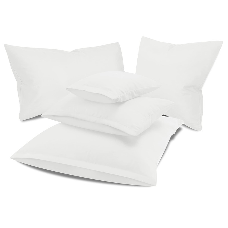 npluseins Double Pack Cotton Cushion Covers Modern Home Decoration in