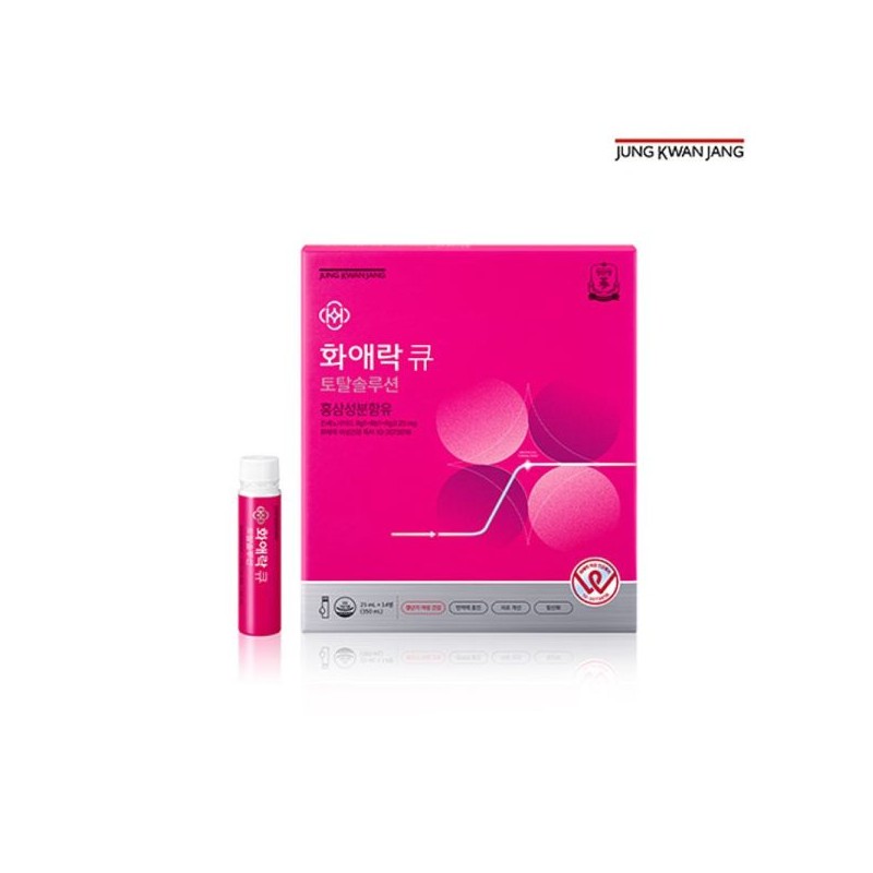 Jengkwanjang 정관장 화애락큐 토탈솔루션 14병(2주분) Jeonggwanjang Hwaeirak Q Total Solution