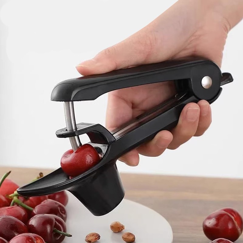 Cherry Pitter, Stainless Steel Cherry Stone Remover, Fruit Corer, Premium