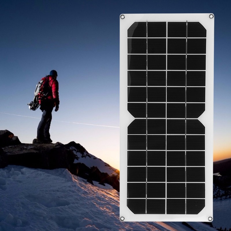10W 12V Waterproof Monocrystalline Solar Panel Flexible Solar Panel for