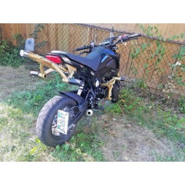 Beetelo Side mount license plate bracket fender eliminator For Kawasaki Z125 BR125 & Pro