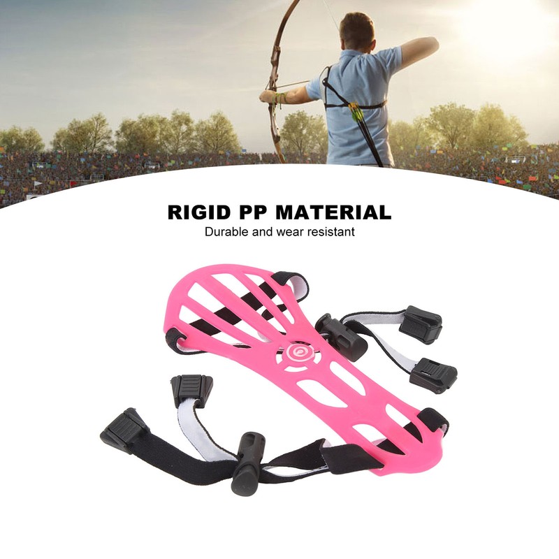 Archery Arm Guard Adjustable Ergonomic Lightweight PP Arm Protector for