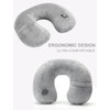 Houdian Inflatable Neck Pillow Travel Pillow - Compact Portable Head