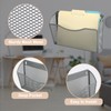 EASEPRES 3 Single Pocket Mesh Hanging File Organizer, Vertical Wall