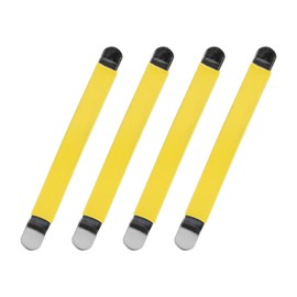 VOANZO 4pcs Guitar String Separator, Yellow Guitar String Splitter, Frets Polishing Cleaning Repair Maintenance Tool For Guitar