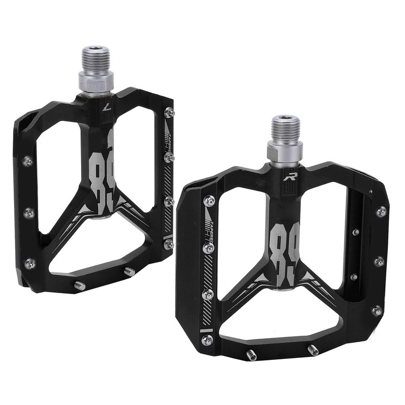 Enlee 2pcs Mountain Bike Pedals NonSlip DU Bearing Lightweight Bicycle