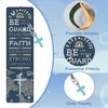 HTTDMY 8PCS Bible Verse Diamond Painting Art Bookmarks,Cute Acrylic Bookmarks
