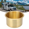 Water Cup Holder Stainless Steel Drink Bottle Stand Mount for