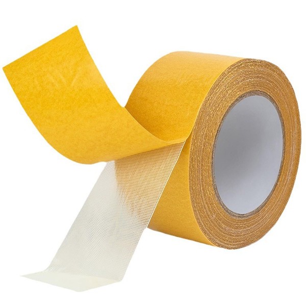 wordmouk Grid Double Sided Tape Heavy Duty, Super Sticky Clear