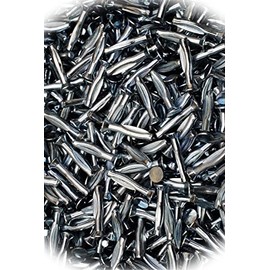 New Pack of (200) Flat Head 1/4 x 1-1/2 Split Drive Anchors Concrete Nail-in Hammer-in Multi-Purpose Comprehensive Hardware Fastener Assortment Kit MoPNEM02687