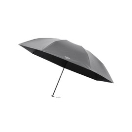 MACKINTOSH PHILOSOPHY 11055 11059 Barbella Sun Protection Folding Umbrella, Ultra Lightweight, Light Blocking, Heat Blocking, UV 21.7 inches (55 cm), Plain, deep silver