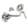RLECS 2pcs Hook Eye Latch Lock 304 Stainless Steel Security