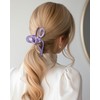 WELROG Pack of 4 Women's Elegant Hair Clips with Bow,