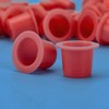 Tattoo Ink Cups, ATOMUS Red Small #8mm 100pcs Disposable Tattoo