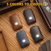 FT FUNTOR for Mazda Key Fob Cover,Leather Key Cover with