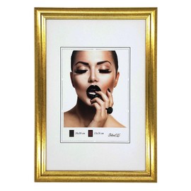 IDEAL TREND Artus Plastic Picture Frame Wall Decoration Collage Poster Picture Frame Colour: Gold Format: 20 x 30 cm