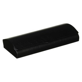 Tacy Case, Glasses Case, Stylish, Hard Case, Magnetic, Aluminum, Polyurethane, Black, Thin HY-8113-2