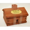 Paine's Red Cedar Log Cabin Incense Burner