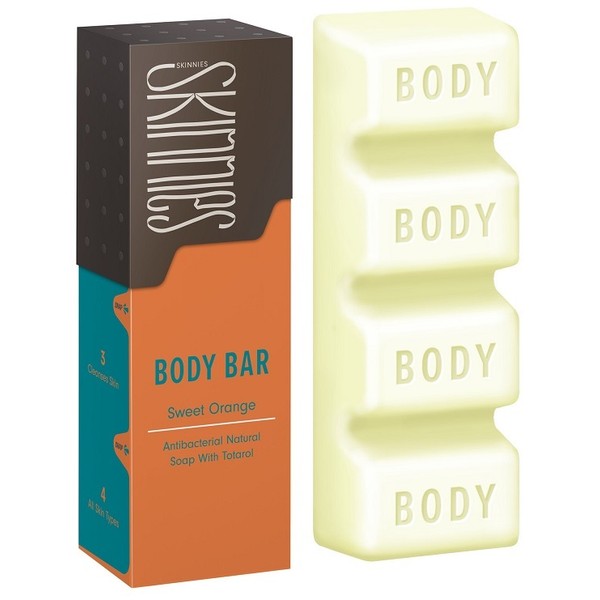 Skinnies Body Bar - Sweet Orange 100g - Discontinued Product