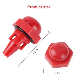 Fuoequl Pressure Washer Oil Pump Cap 46798 Cat Oil Fill Cap with O-Ring #14179 4HP,5DX, 6DX,66DX, 5CP Pumps