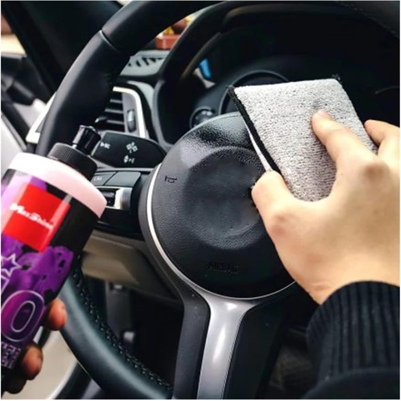 4 PCS Interior Scrubbing Wash Pad, Car Sponge, Scrub Pads