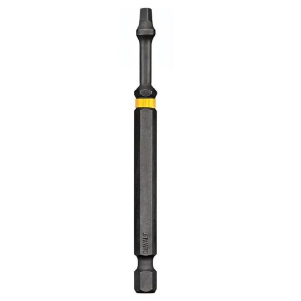 DEWALT FLEXTORQ Square #3 Bit, Robertson 1/4 x 3-1/2in for
