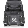 LAUTUS 오일 태닝 가죽 도구 파우치 백 블랙 목수 건설