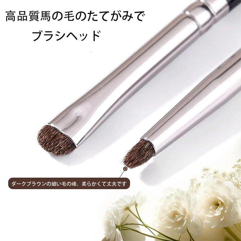 LIKENNY Makeup Brush, Eyeshadow Brush, Set of 4, Extra Fine,
