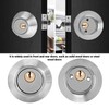 Double Cylinder Lockset, Double Cylinder Lock, Keyed Deadbolt on Both