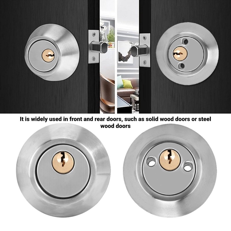 Double Cylinder Lockset, Double Cylinder Lock, Keyed Deadbolt on Both