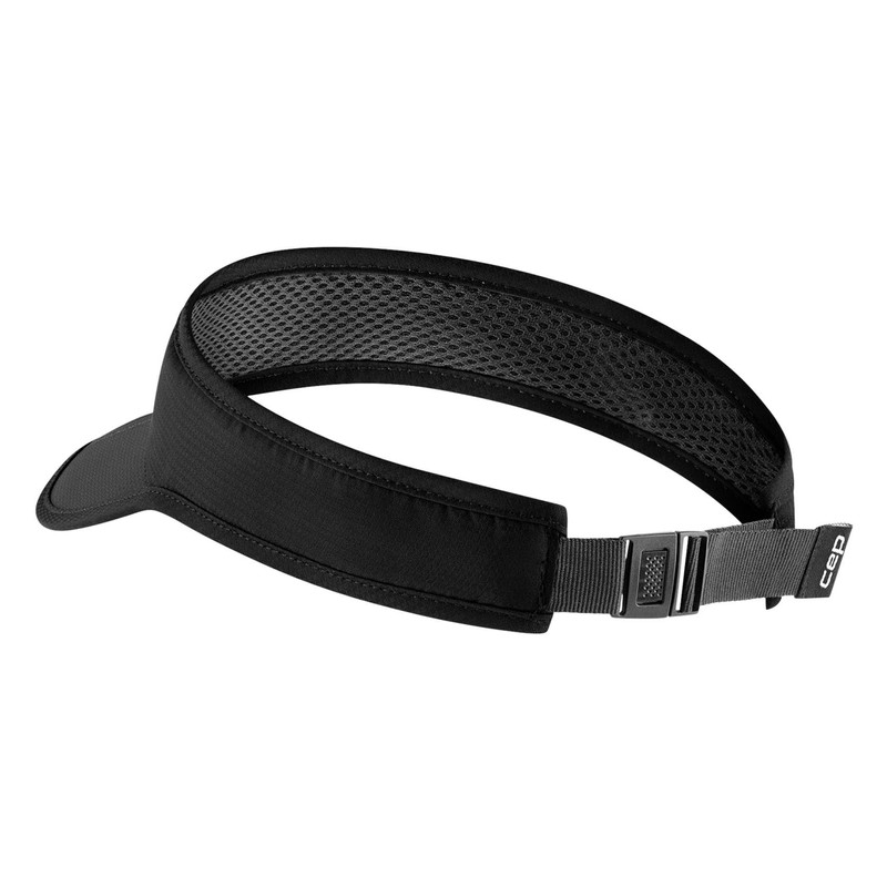 CEP - Foldable Running Visor, Core 5.0 Foldable Visor, Black,