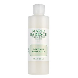 Mario Badescu Jabón corporal de coco para todo tipo de piel | Gel de baño lleno de nutrientes que limpia la piel | Formulado con extracto de fruta de coco y aceite de jojoba | 236 ml